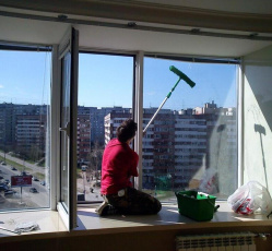Мытье окон в однокомнатной квартире Шебекино
